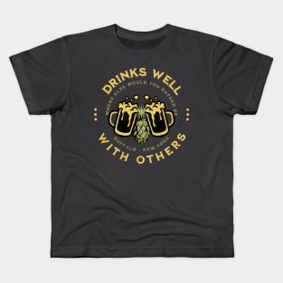 Drinks Well With Others Buffalo, NY Kids T-Shirt